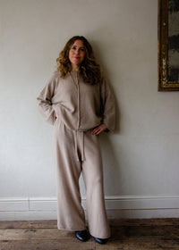 Recycled Cashmere Sweater | Oat