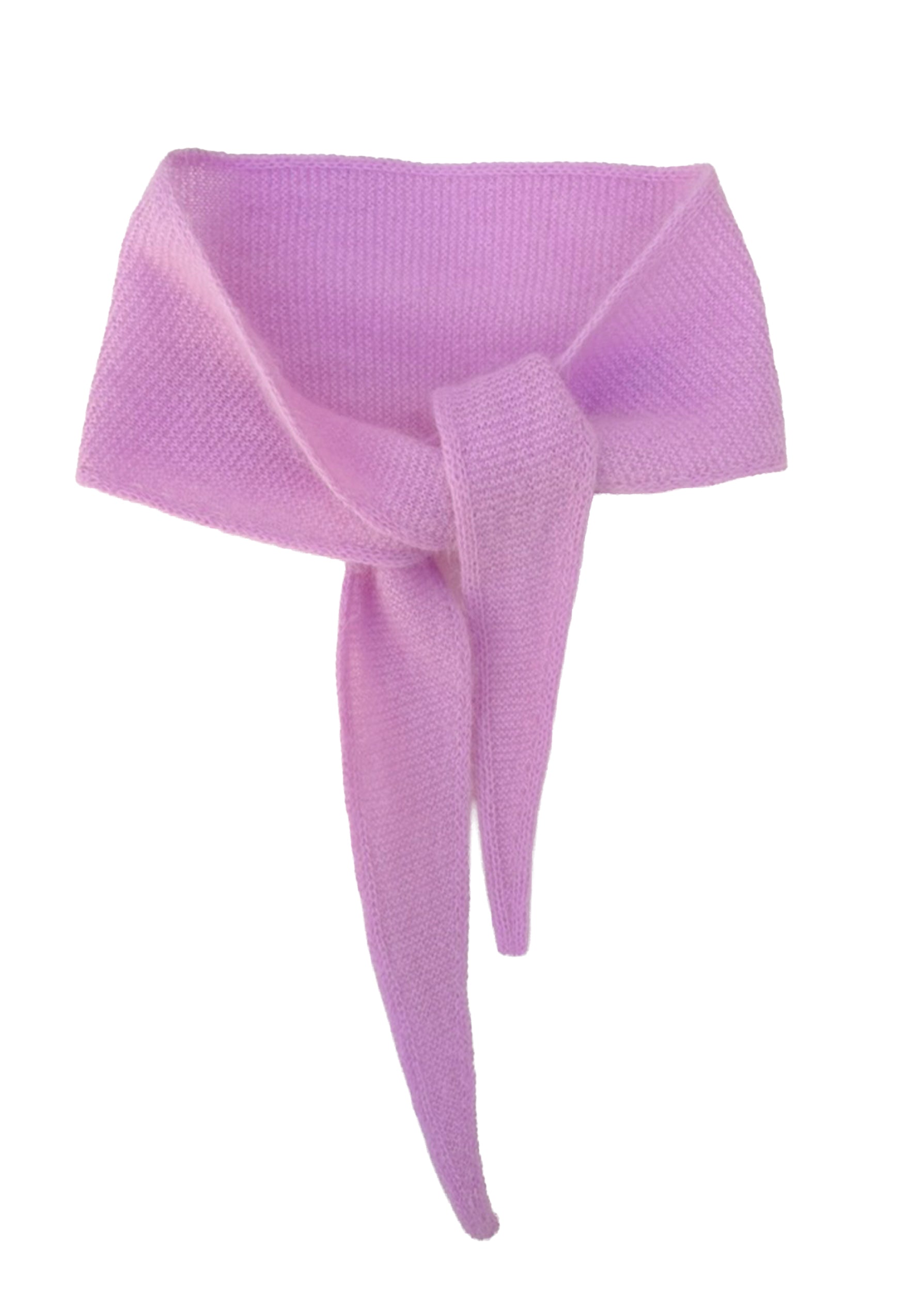 Eco Mohair Necktie | Bubblegum
