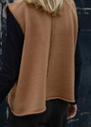 Cashmere Vest Top | Caramel