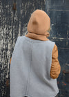 Cashmere Rib Hood | Caramel