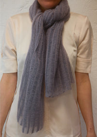 Mohair Shrug | Silver Grey