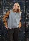 Cashmere Vest Top | Grey
