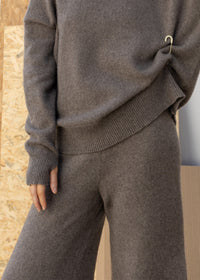 Cashmere Trouser | Mushroom