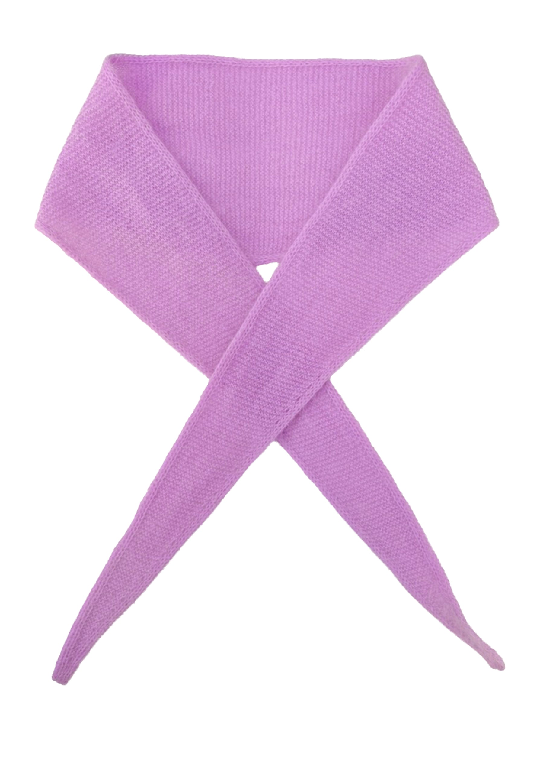 Eco Mohair Necktie | Bubblegum
