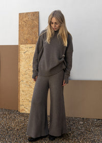 Cashmere Trouser | Mushroom