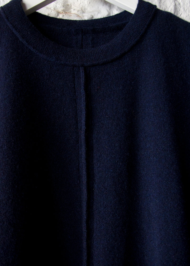 Cashmere Vest Top | Navy