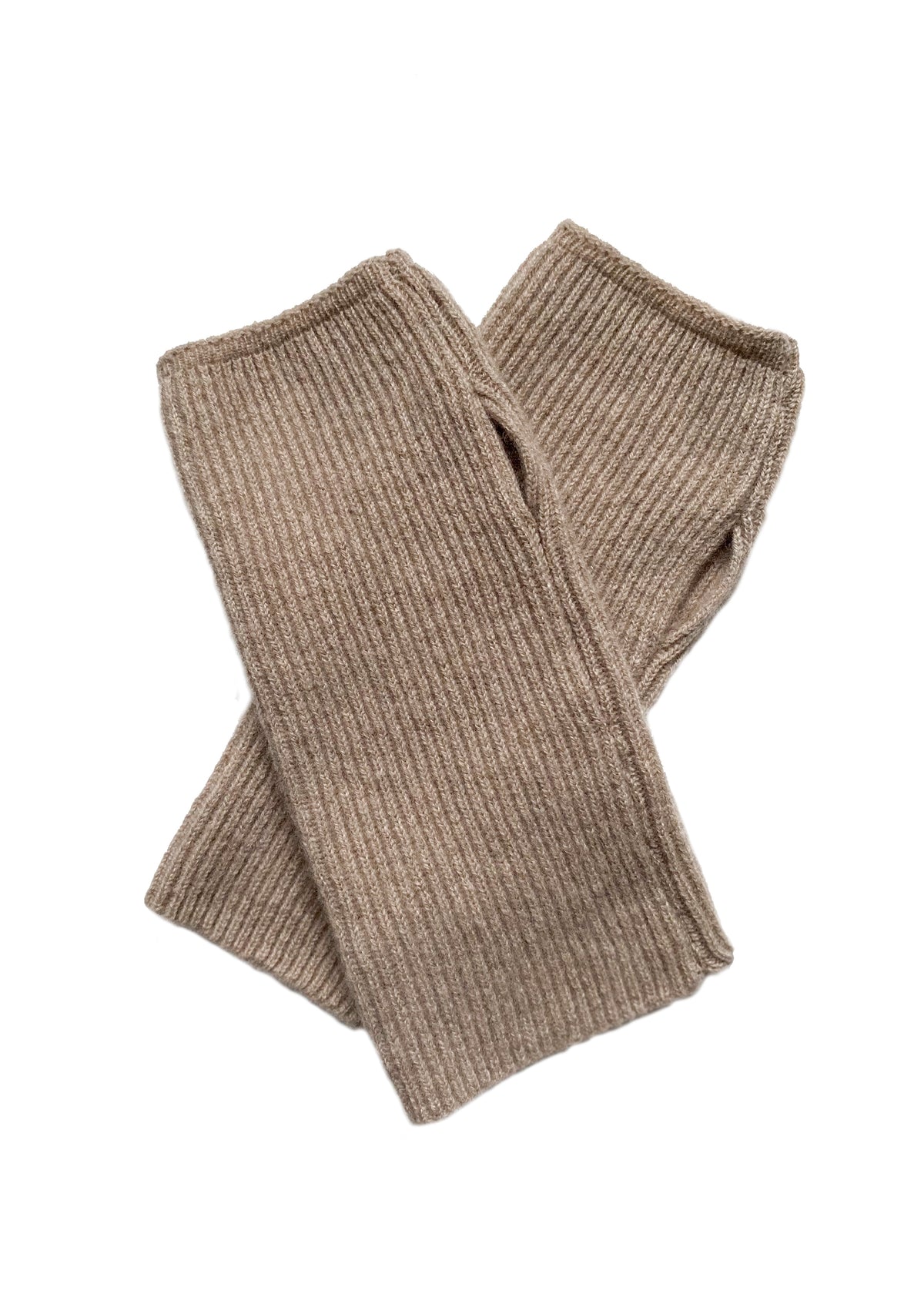 Recycled Cashmere Arm Warmers | Oat