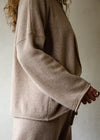 Recycled Cashmere Sweater | Oat