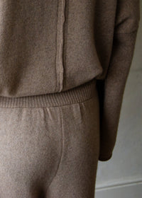 Recycled Cashmere trousers | Oat