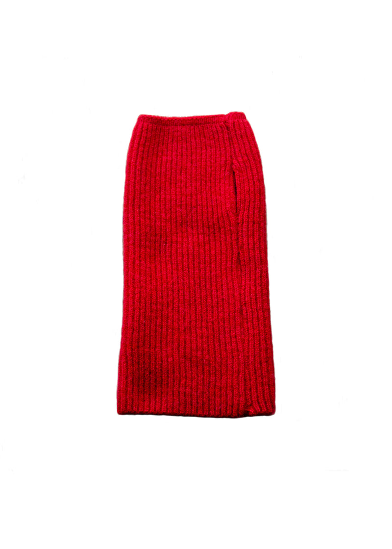 Cashmere Arm warmers | Bright Red