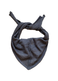 Triangle Necktie Scarf | Slate Grey