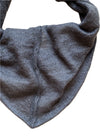 Triangle Necktie Scarf | Slate Grey