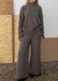 Cashmere Trouser | Mushroom